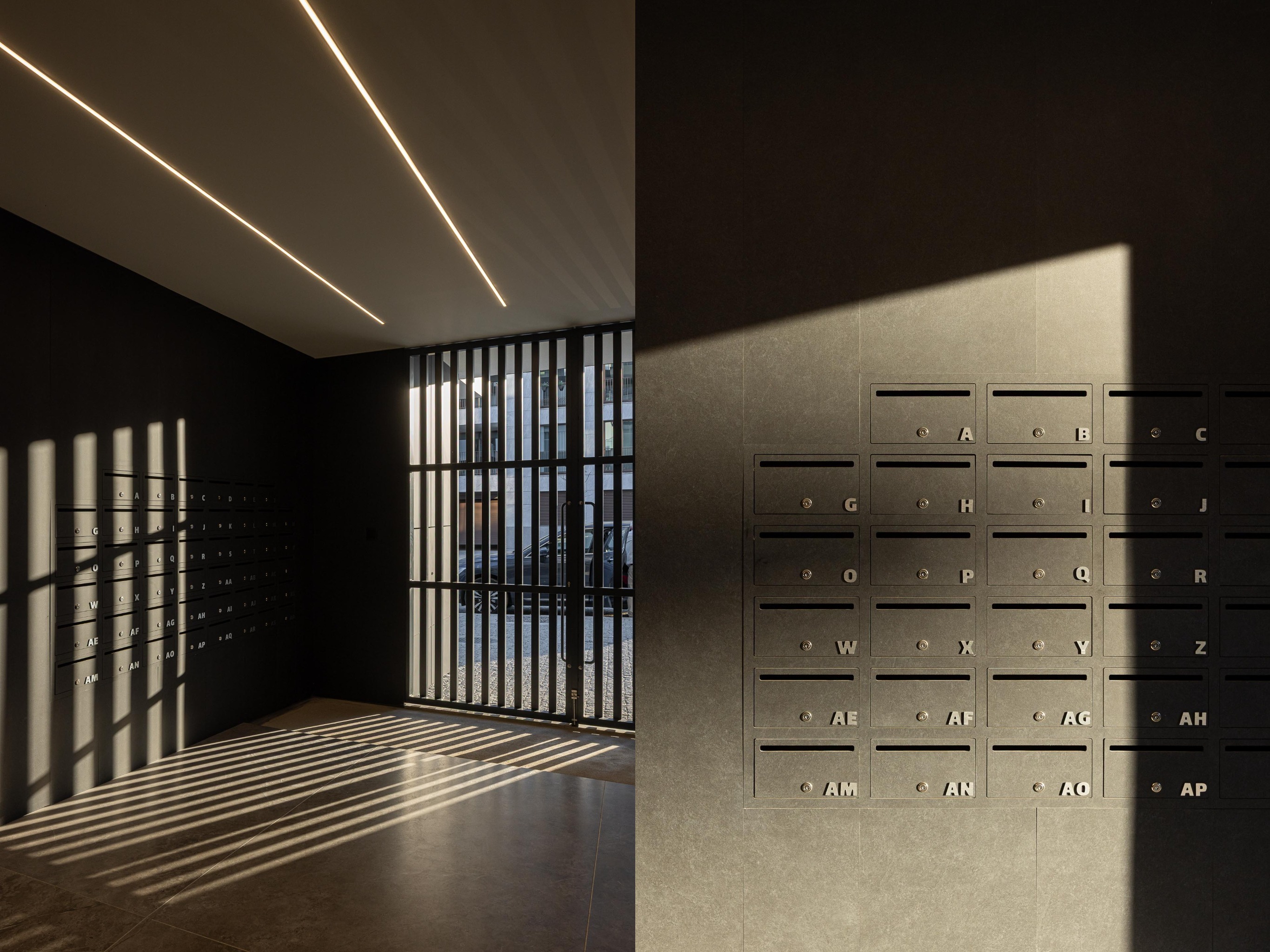 entrance lumina apartments